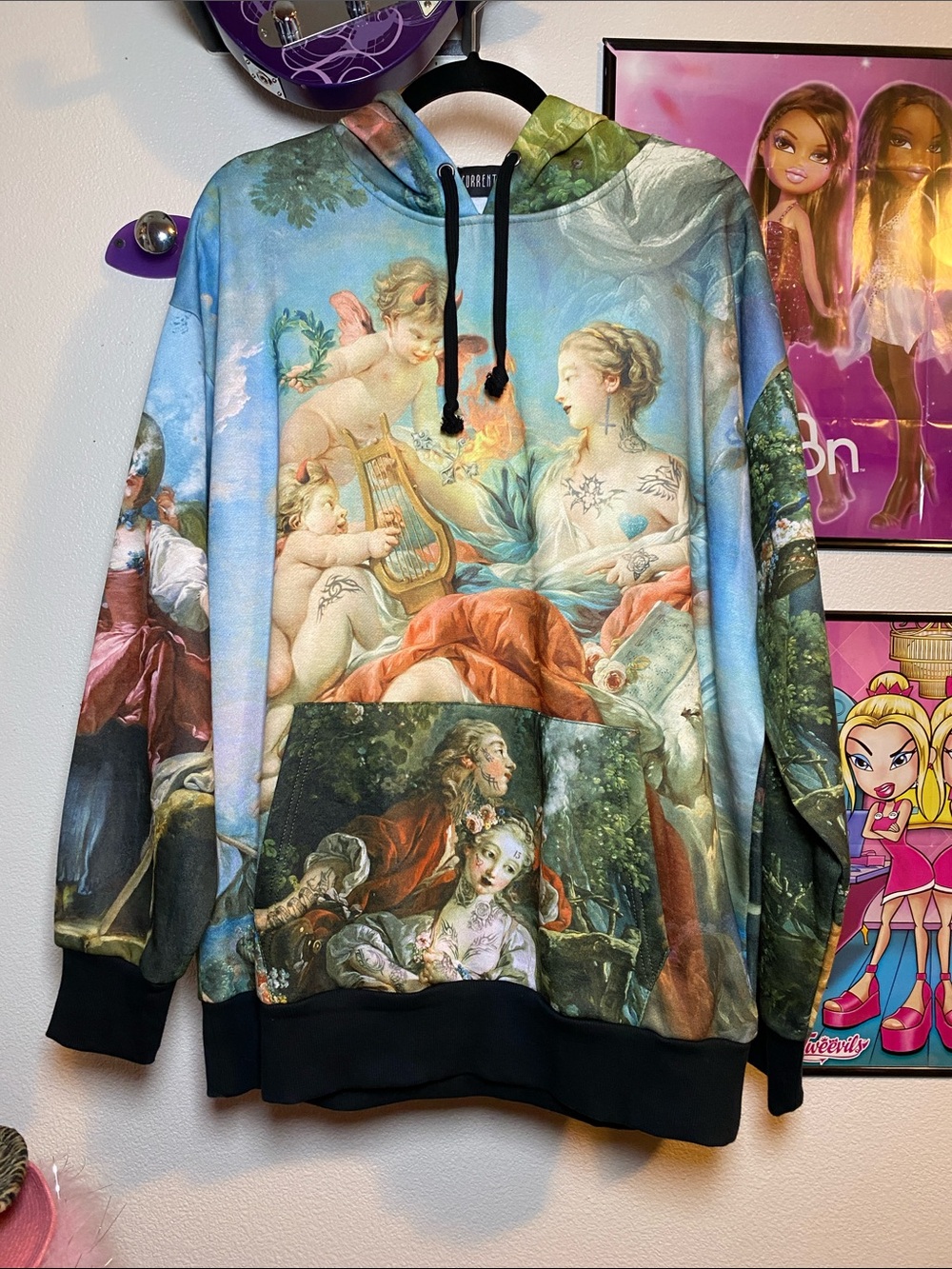 Current Mood Renaissance Graphic Oversized Hoodie